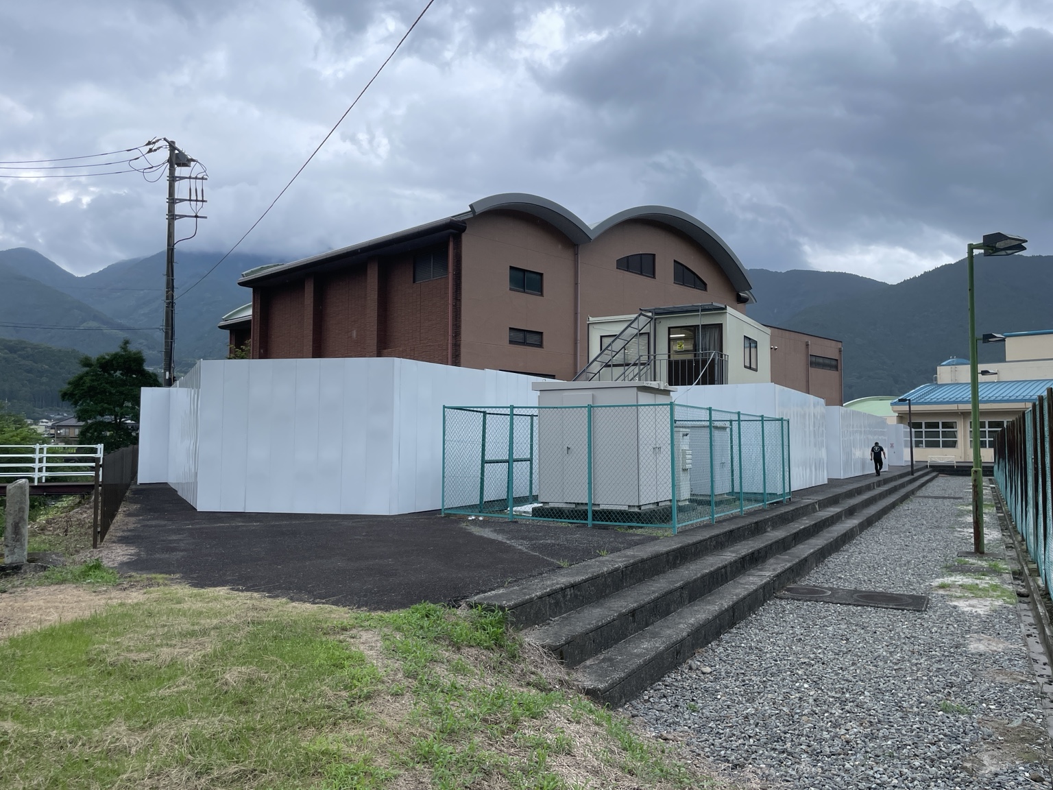フラットパネル仮囲い