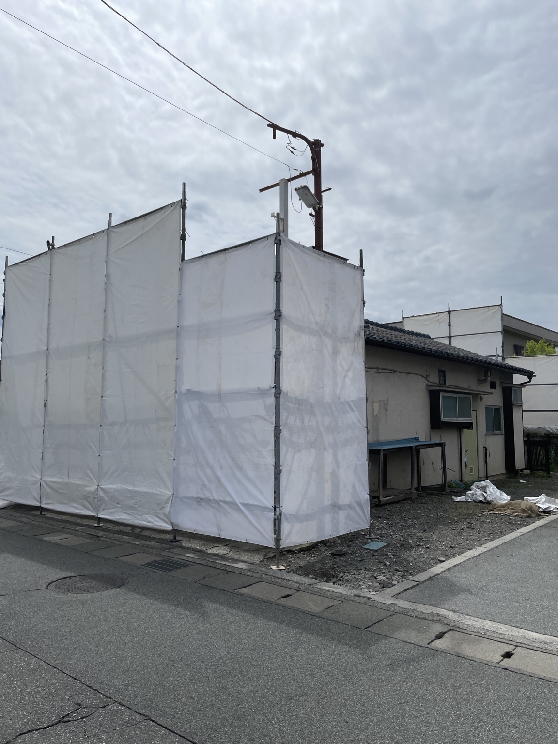 解体用クサビ式足場